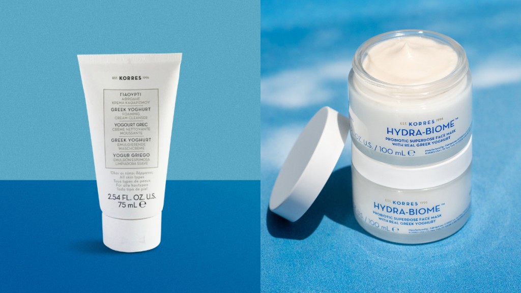 ORRES研发团队配合科研技术，首创选用食用级希腊乳酪作为护肤产品主要成分。