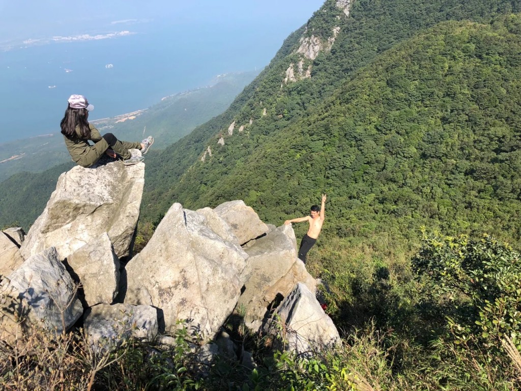 排牙山是深圳许多爬山客的挑战目标。小红书