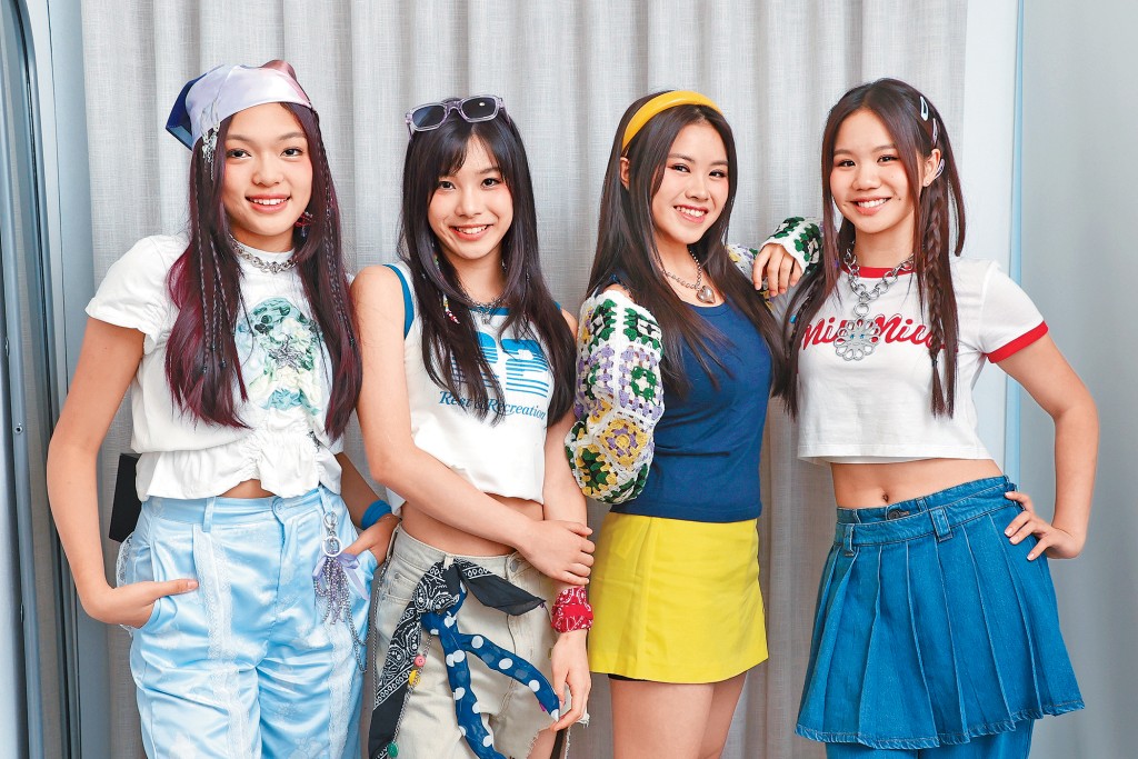 女團XiX 4位女生青春無敵,慢慢在學生與藝人身份尋找平衡點。