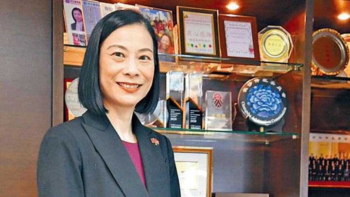 港區全國人大代表、立法會議員陳曼琪。資料圖片