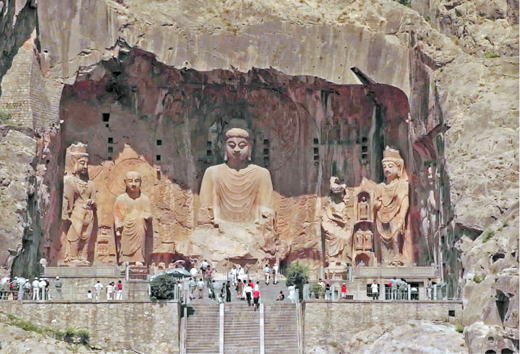位于洛阳的龙门石窟，见证了中国佛教的兴衰。