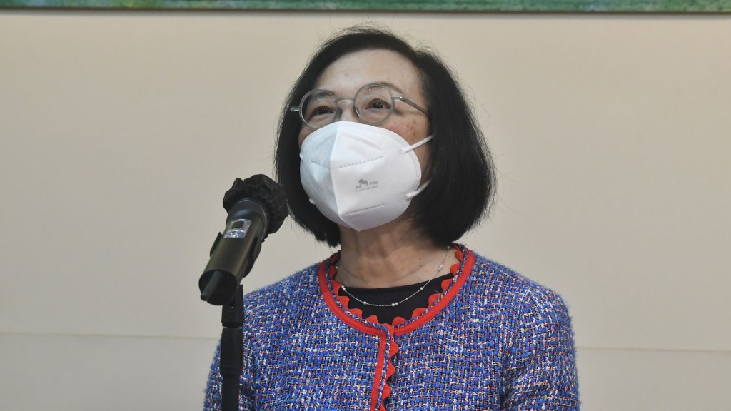 陳肇始強調，保護長者必定是抗疫措施的重中之中。資料圖片