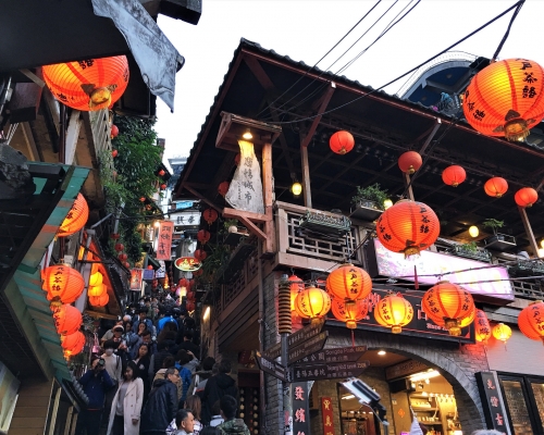 港人涉在九份粗口罵警被扣留一晚。資料圖片