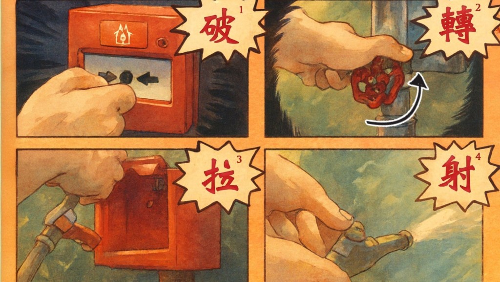 石硤尾邨奪命火｜消防籲市民學習喉轆使用四式：破、轉、拉、射