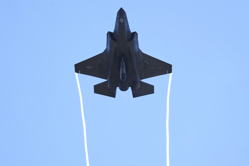 澳洲出動F-35戰機參與演習。美聯社