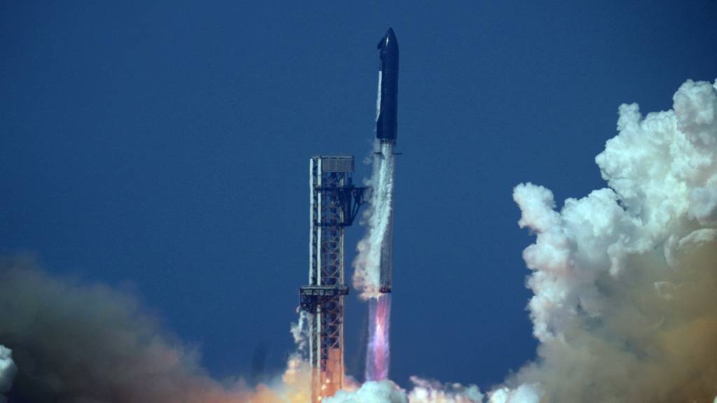 SpaceX新一代星艦首飛。 美聯社