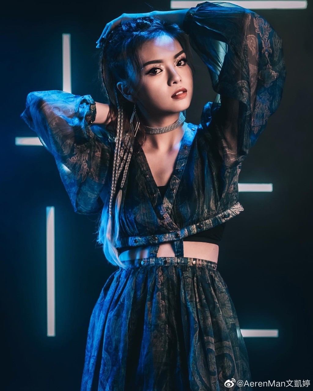 文凱婷外貌清純，卻是拼勁十足。
