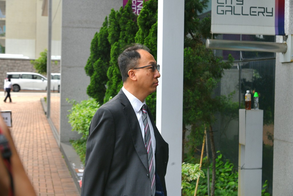 消防處消防區長（呼吸器）董永基作供。何健勇攝