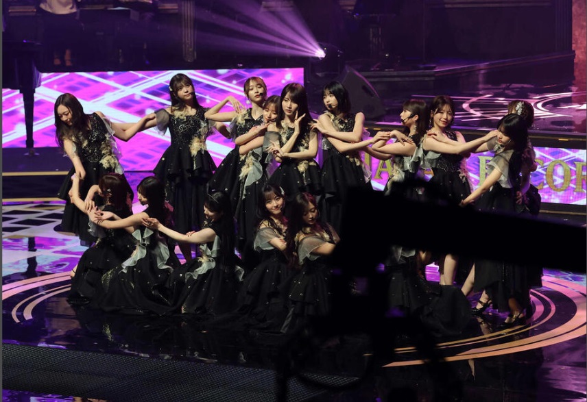 榮獲企劃獎的乃木坂46，事隔4年重登日本唱片大賞舞台。