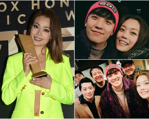 对于胜利未能来港与她一起演出及宣布退出演艺界，祖儿称感到可惜。