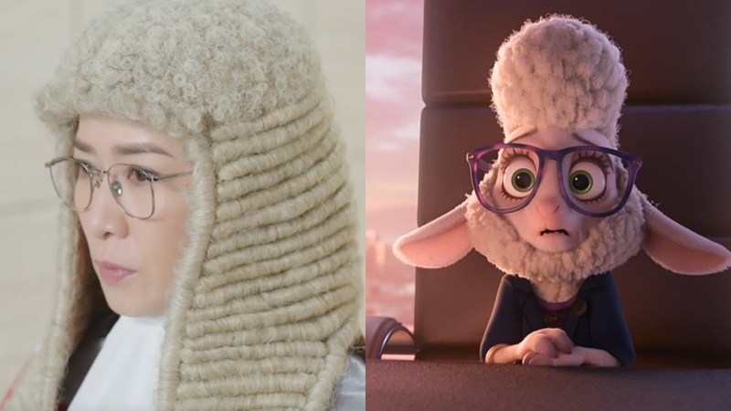 正義女神｜佘詩曼「言官」充斥「Man姐」影子？一表現區別兩角 造型似《優獸大都會》羊市長