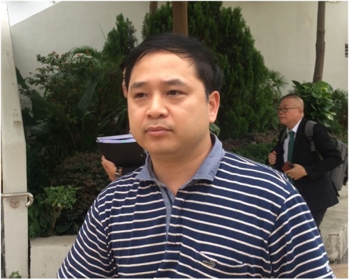 張錦輝被控10項罪名。劉曉曦攝