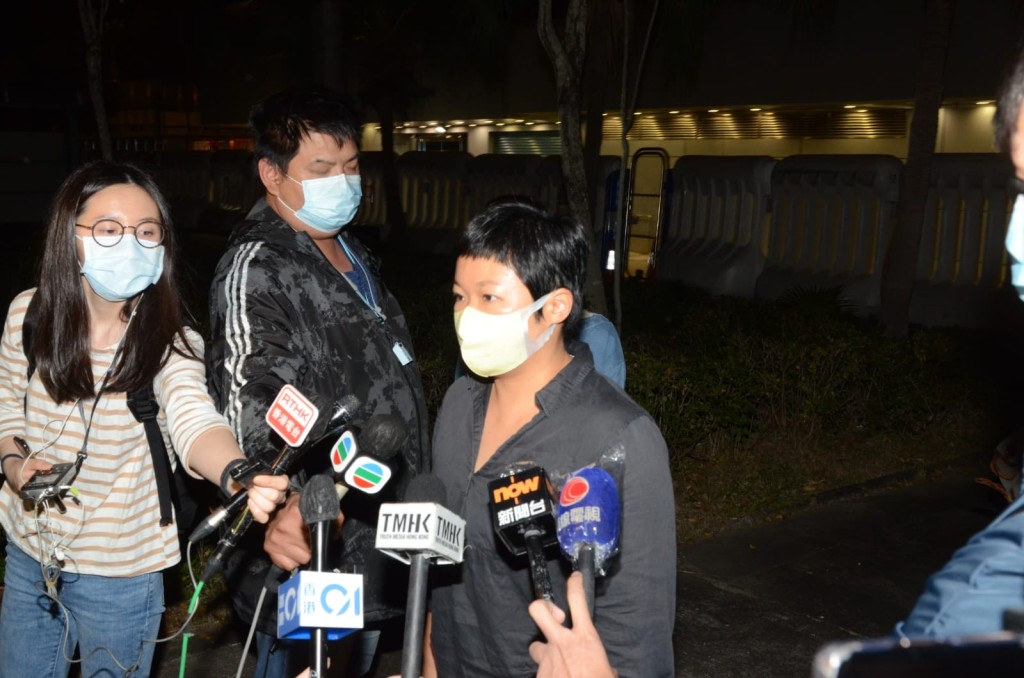 蔡玉玲認為拘捕行動令外界擔憂新聞自由。