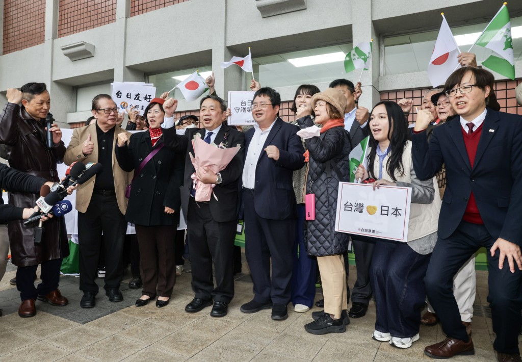 日本華裔參議員石平到台灣訪問。中央社 日本華裔參議員石平到台灣訪問。中央社