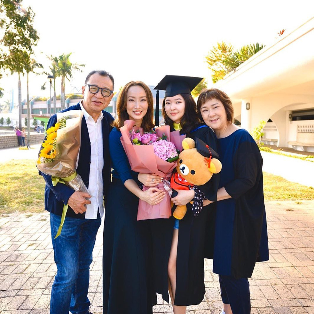 许绍雄女儿许惠菁2019年从香港浸会大学传播系以一级荣誉毕业。