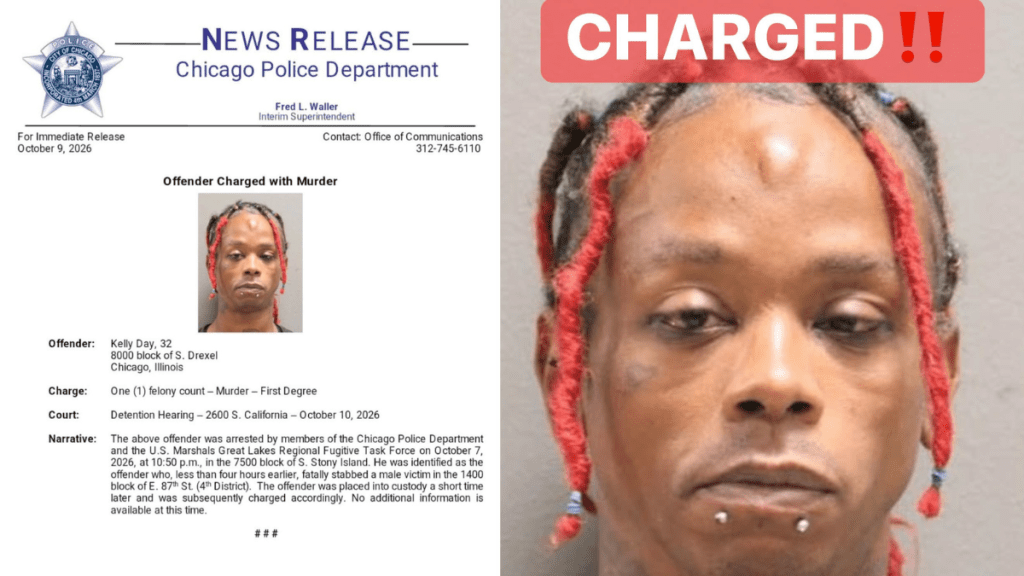 美國跨性別女遭歧視，之後當街13刀捅殺嘲笑男。Chicago Police Department