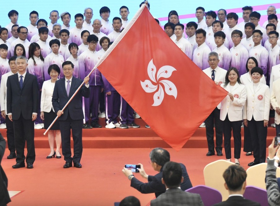 本屆殘特奧會香港特區派出歷來規模最大的代表團參加,包括超過280位運動員。資料圖片 本屆殘特奧會香港特區派出歷來規模最大的代表團參加,包括超過280位運動員。資料圖片