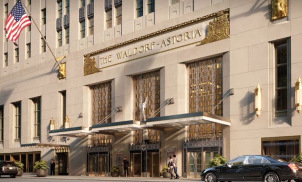 美國希爾頓集團下的紐約華爾道夫飯店在2014年被安邦保險收購。