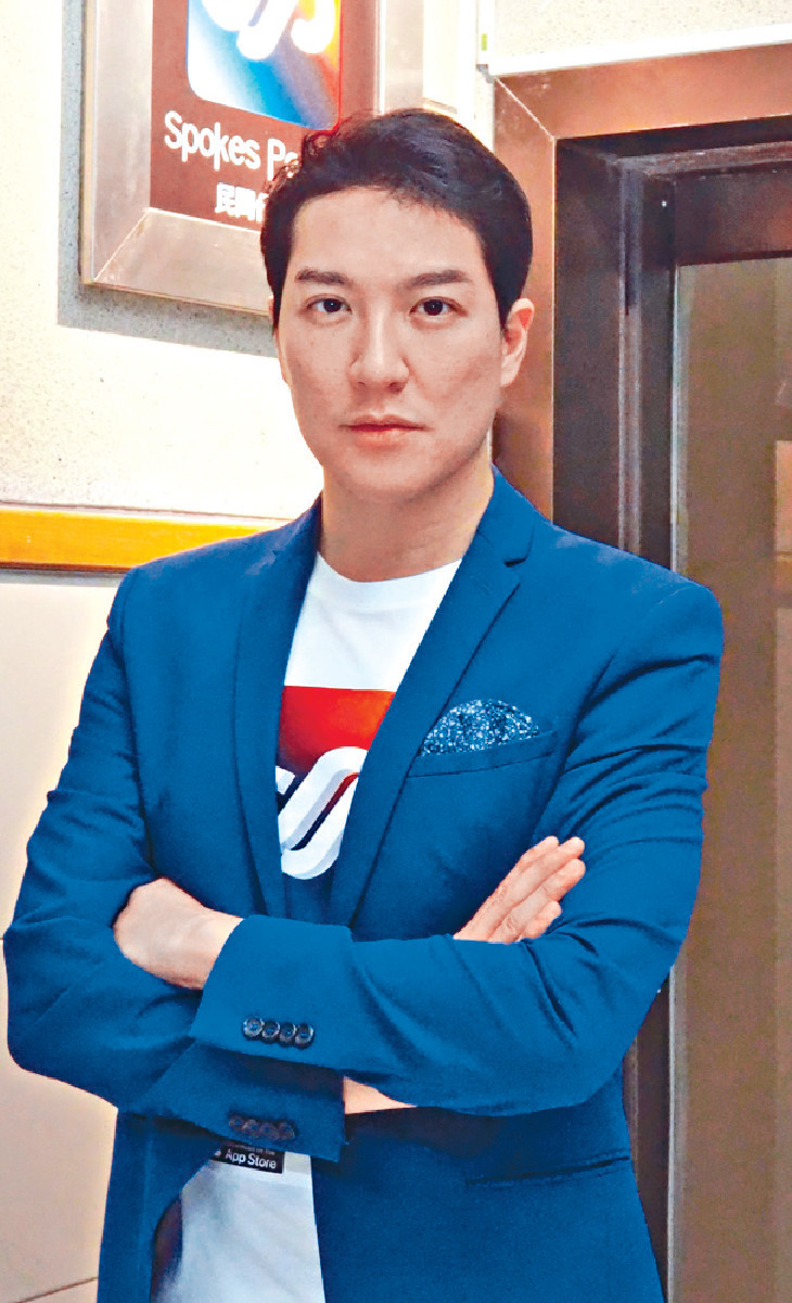 ■與內地女友分手一年多的子揚稱目前專心工作。
