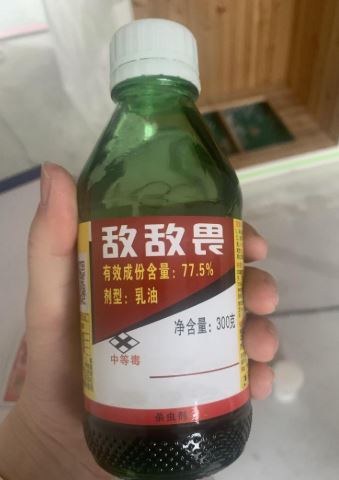 「敵敵畏」是劇毒農藥。網圖