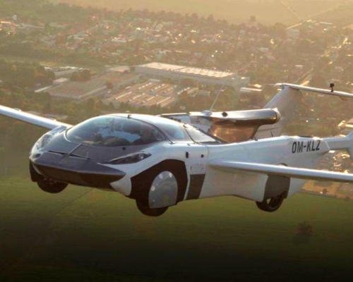 飛天車順利完成35分鐘試飛。Klein Vision圖片