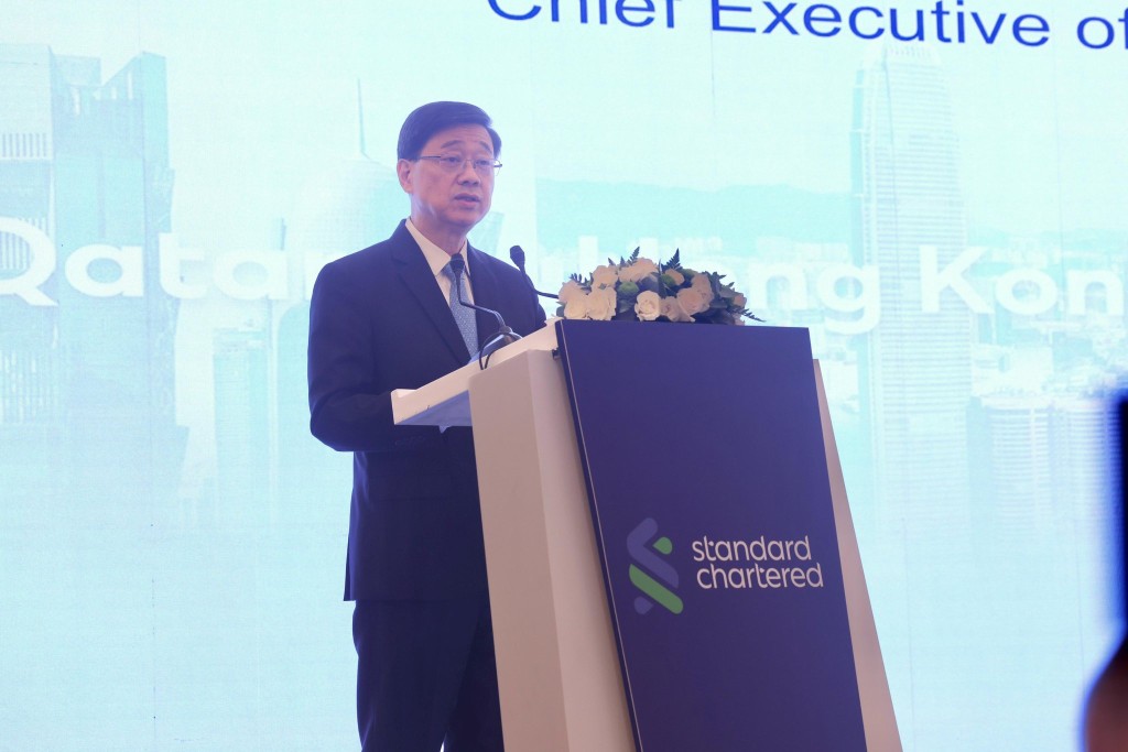 李家超出席卡塔爾市場簡介會暨午餐會。李家超fb 李家超出席卡塔爾市場簡介會暨午餐會。李家超fb