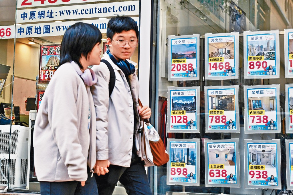 樓市氣氛好轉，樓價跟隨向上，市場頻錄短炒獲利個案。