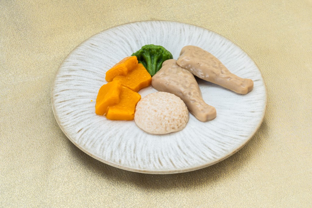 (Level 4) 香草雞鎚飯。 (Level 4) 香草雞鎚飯。