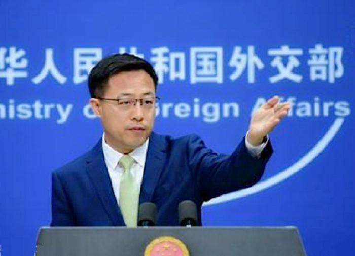 趙立堅。網上圖片