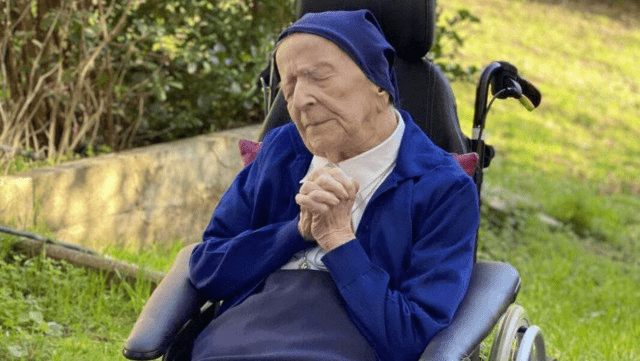 全球最長壽人瑞原為法國修女安德烈，他日前已離世，終年118歲。AP