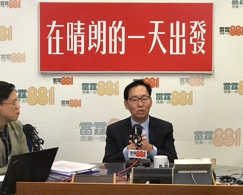 陳健波重申不是要限制理性的討論。