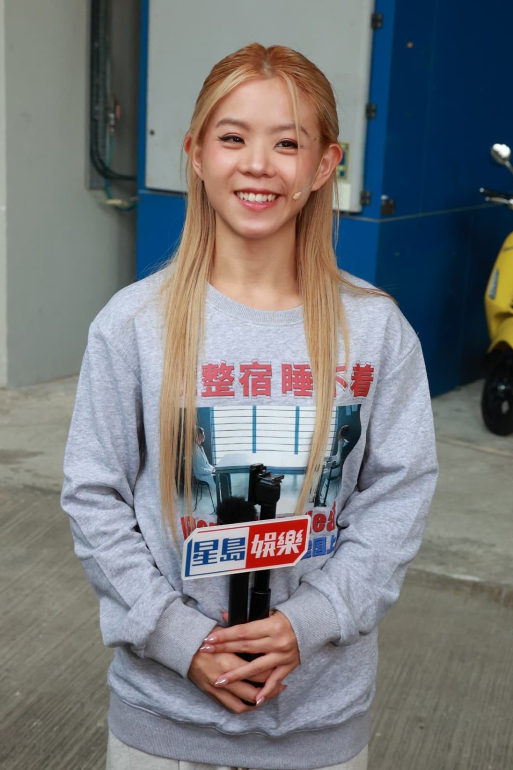 Gao首演舞台劇信心爆棚。 Gao首演舞台劇信心爆棚。