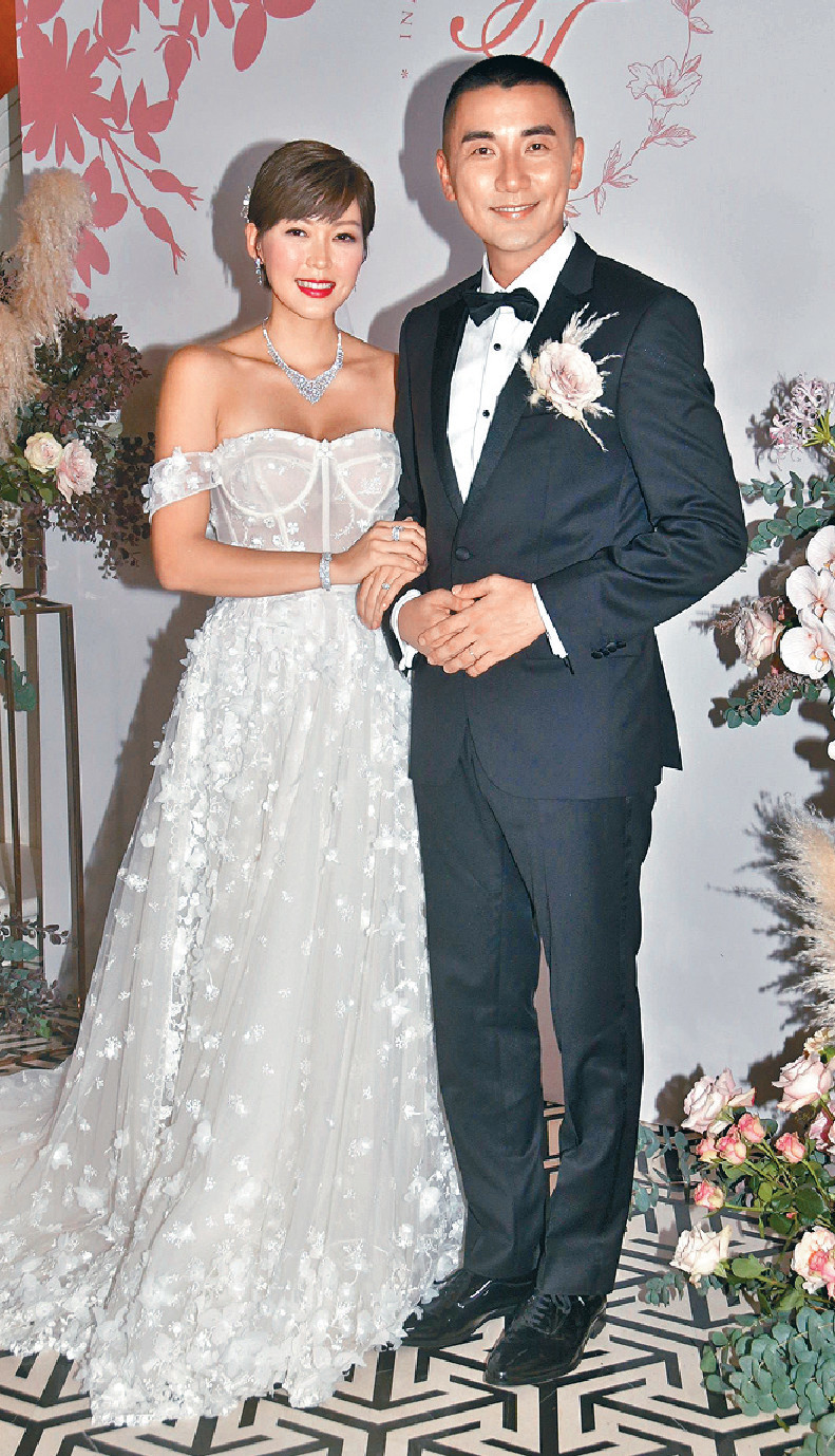 ■洪永城與梁諾妍結婚,更宣佈有喜,年底就榮升爸爸媽媽。