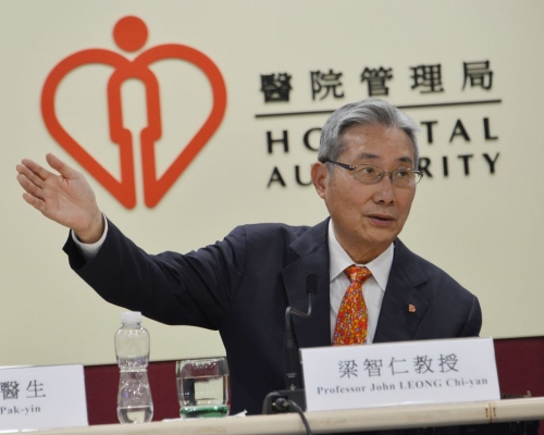 梁智仁表示，醫管局有責任看收費，兩年左右看一次。資料圖片
