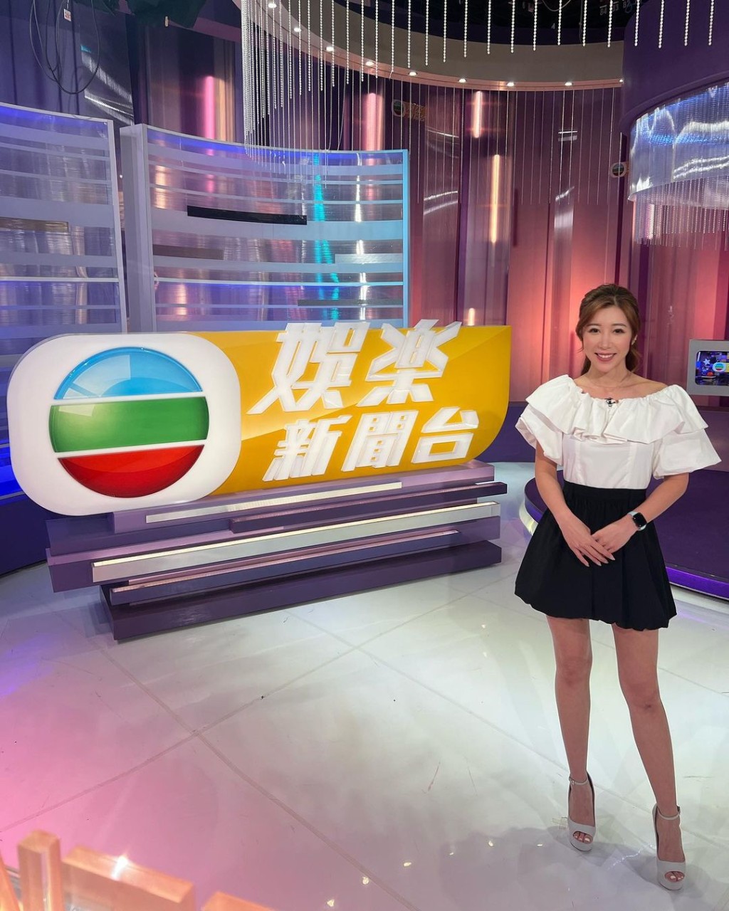 陳婉衡是娛樂新聞台主持。