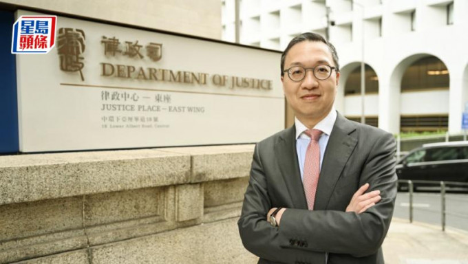 律政司长林定国。 律政司长林定国。