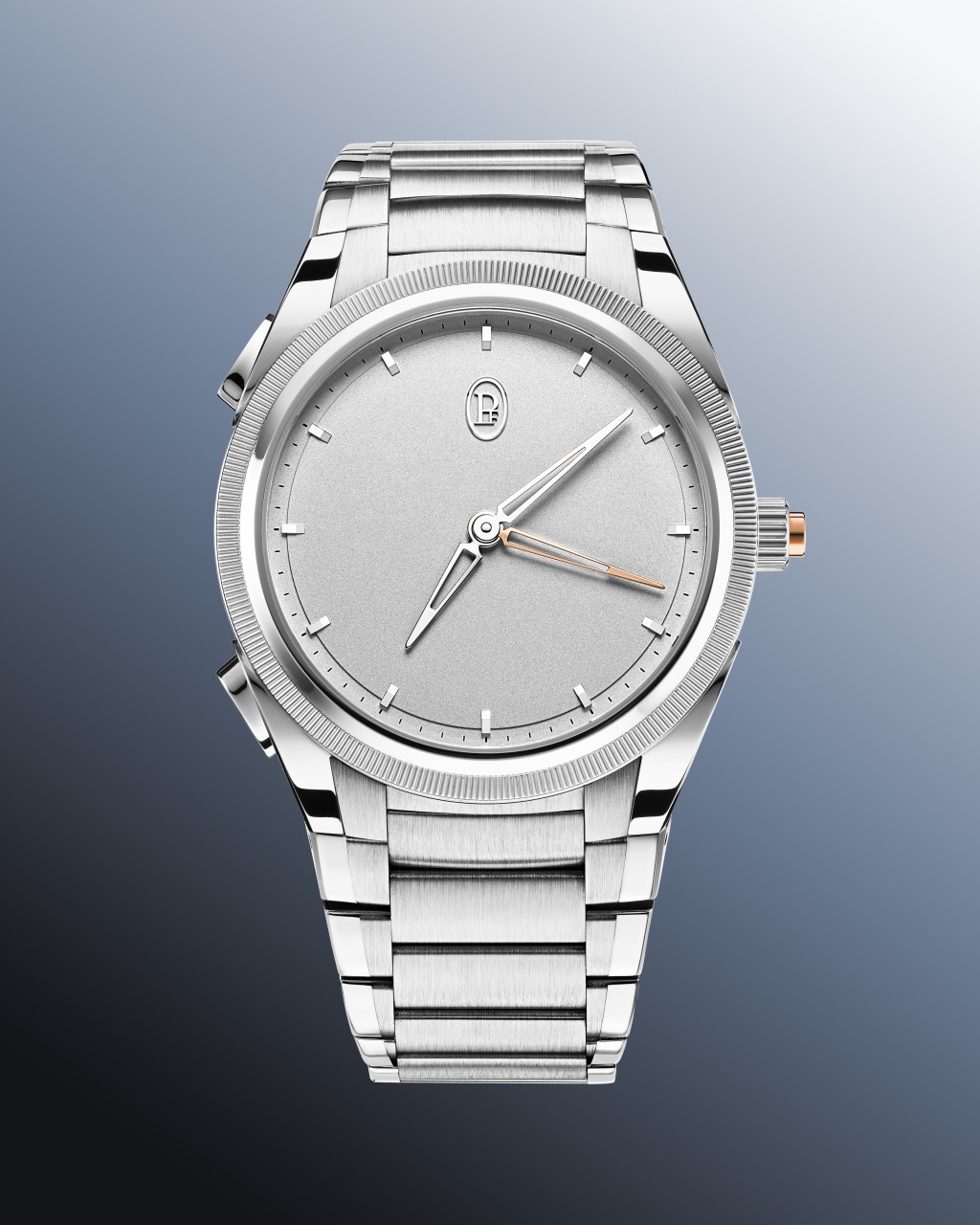 Parmigiani Fleurier Tonda PF Minute Rattrapante / 錶殼：40mm鉑金 / 機芯：PF052自動 / 售價：$846,000。