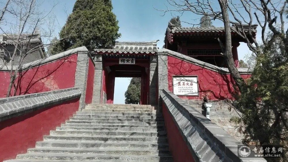 民间的孟姜女庙。