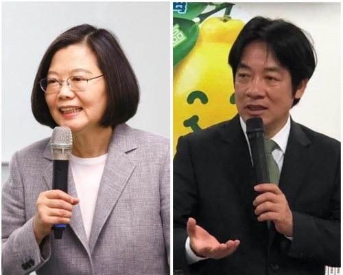 賴清德指如果贏得初選, 希望蔡英文支持。網上圖片