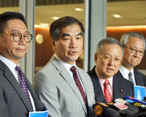 一眾自由黨議員。資料圖片
