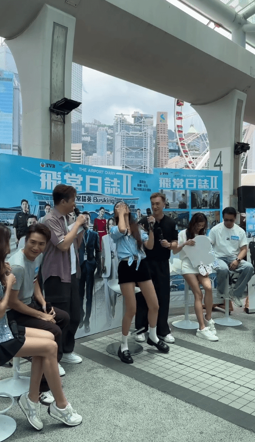 戴祖儀分享當天意外發生的經過。