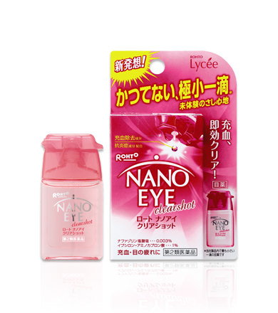 Nano Eye眼药水（晶亮美瞳款）（ロート ナノアイ クリアショット）