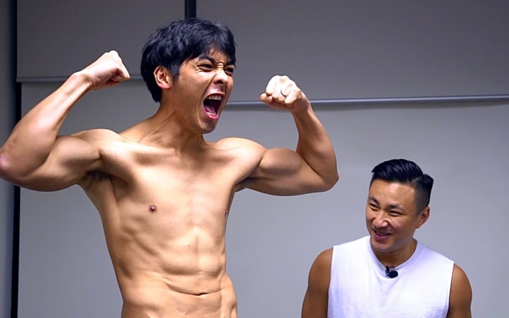 羅孝勇練好身形狀態大勇。