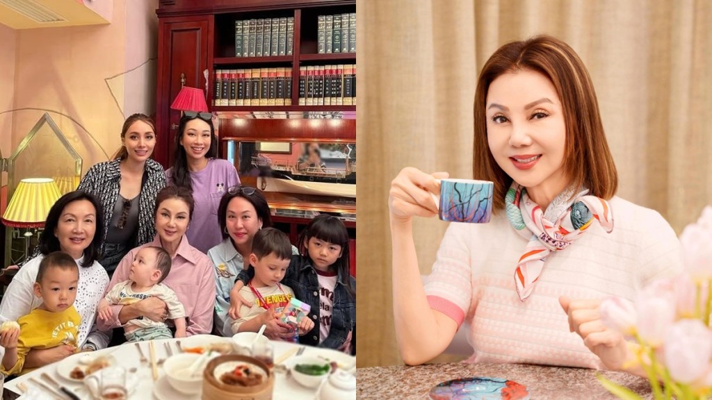 謝玲玲晒溫馨家庭照前大伯林建名仔女同框    離婚30年仍活躍前夫家族成最強指標