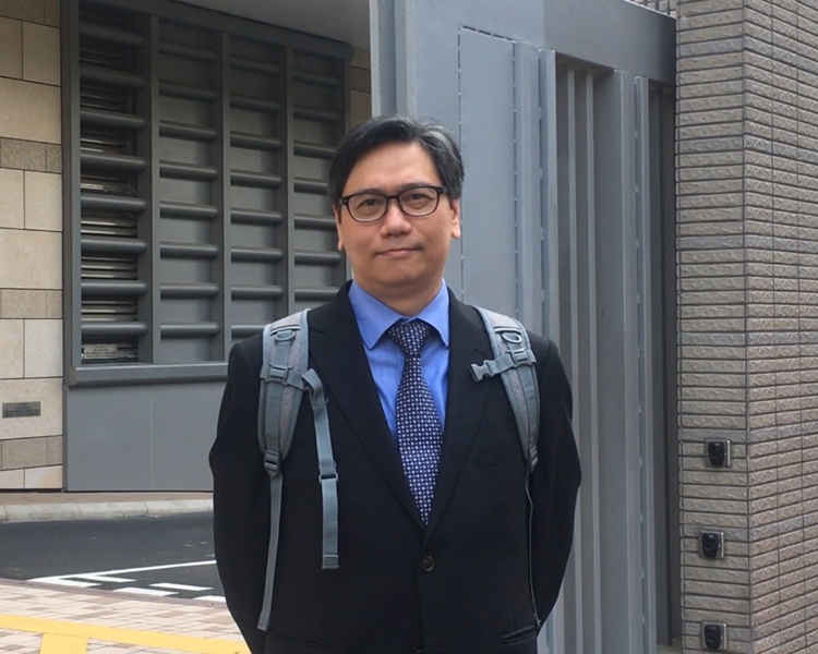 衛生署病理醫學高級醫生賴世澤。劉曉曦攝