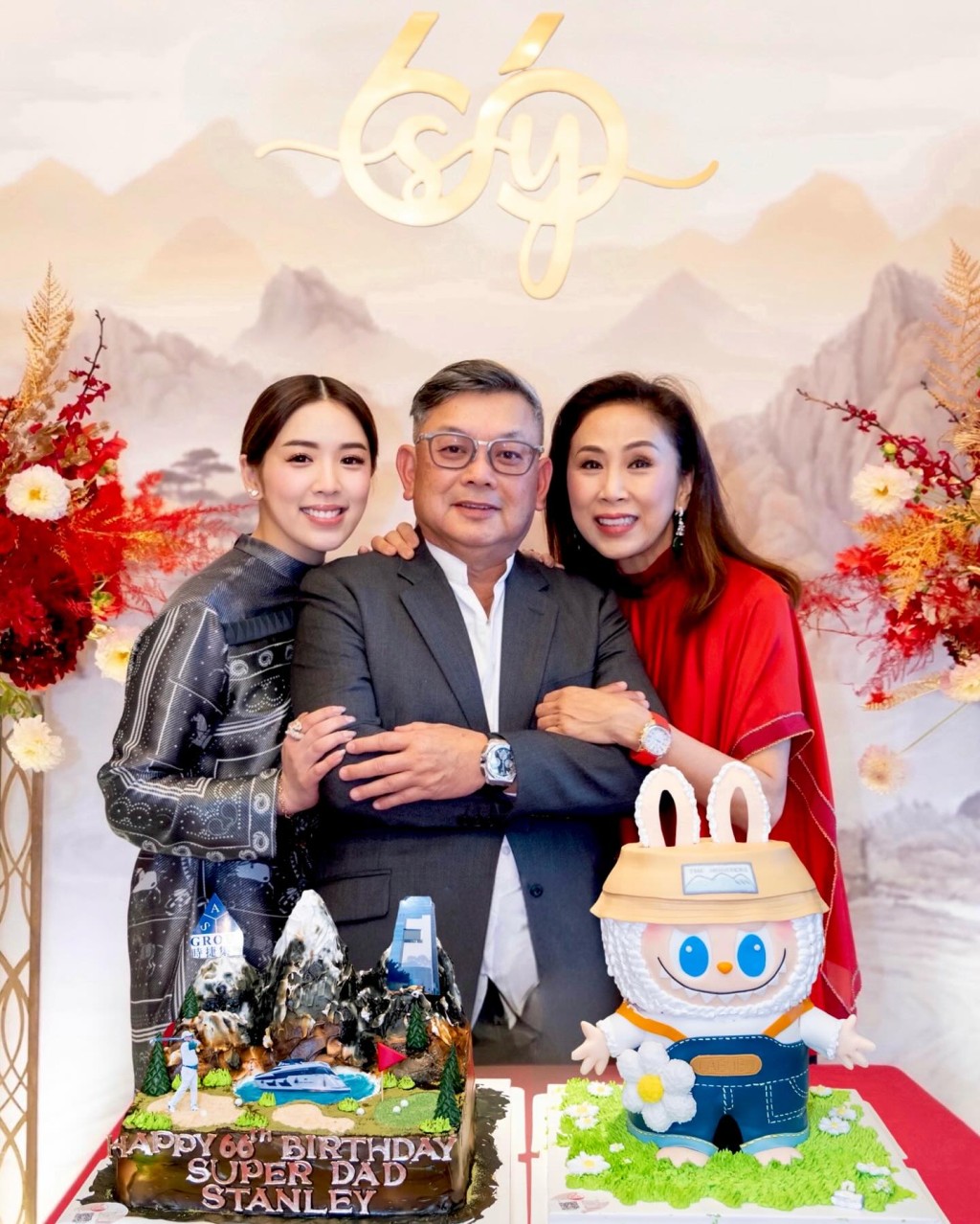 一家人關係好好。 一家人關係好好。