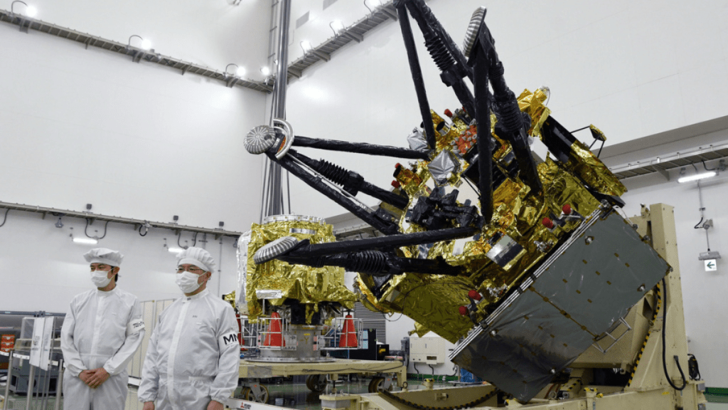 日本「火星衛星探測計劃」的探測器。美聯社