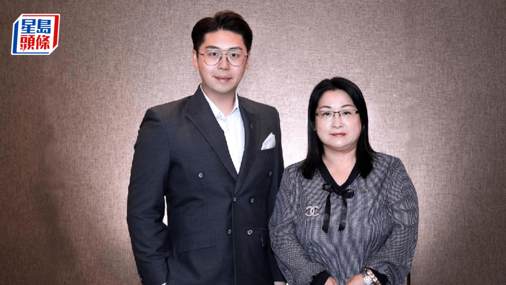 匯霸控股行政總裁鄺銘毅（左）；匯霸控股家族辦公室主管張玲珠（右）
