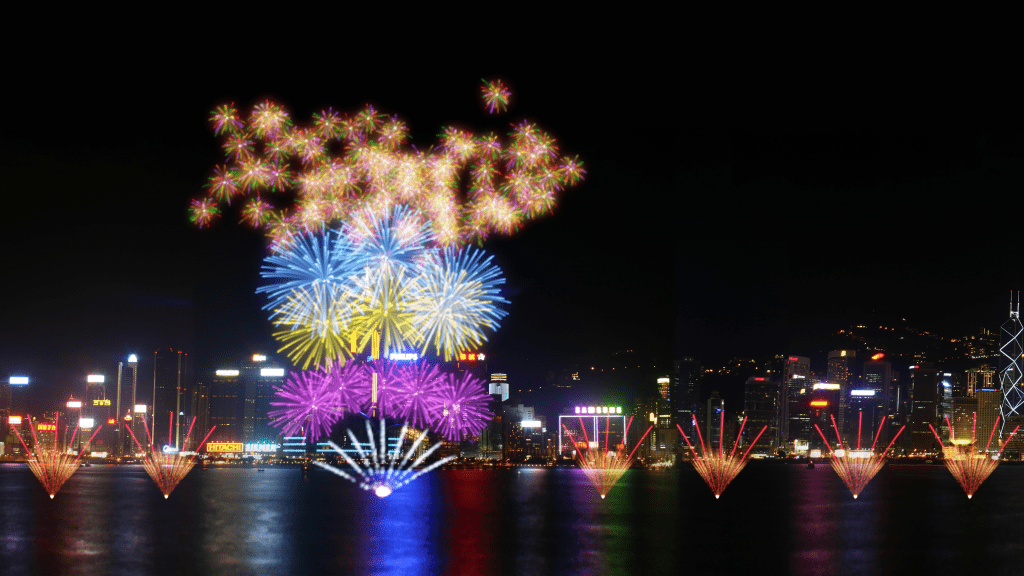 除夕煙花匯演，勢必吸引不少遊客到港。