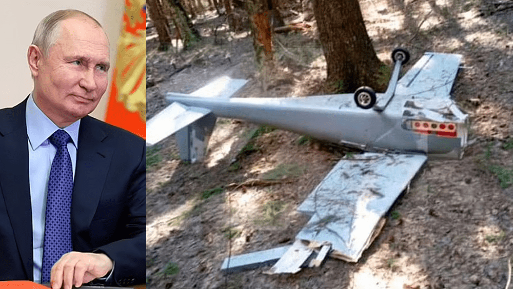 暗殺普京！德媒爆料指烏克蘭自殺式無人機墜毀莫斯科市郊是企圖暗殺普京。